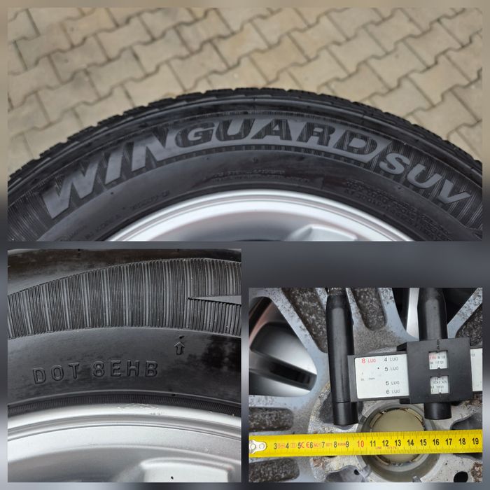 Anvelope iarna 215/65/R16- Jante 5×114,5 /Hyundai /Kia/Duster/etc