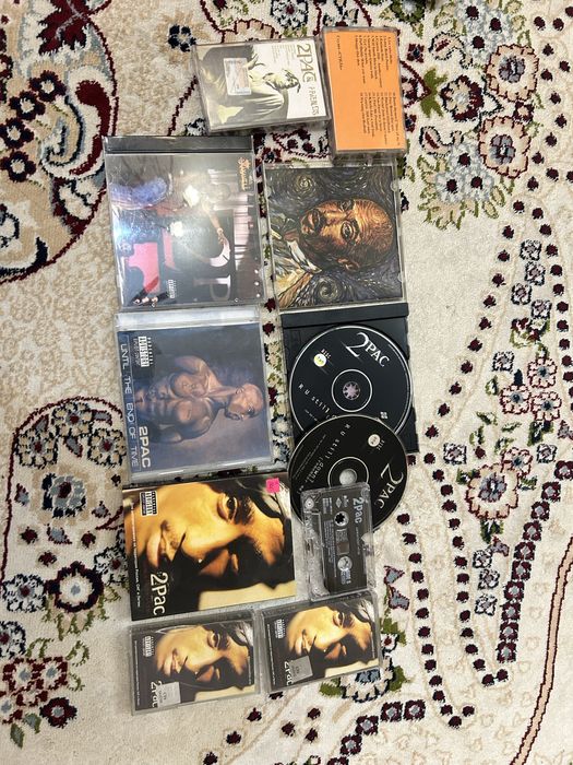 Диски касеты 2pac 90x