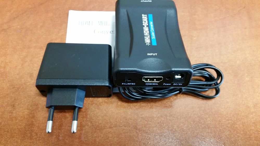 Конвертор HDMI към Scart / HDMI to SCART / SCART to HDMI