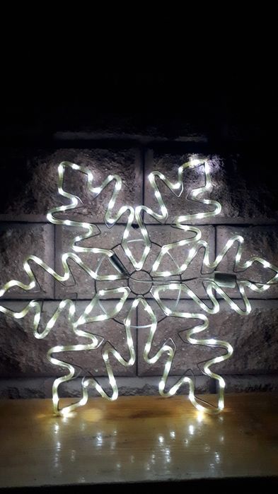 Световая фигура из дюралайта "СНЕЖИНКА БОЛЬШАЯ"