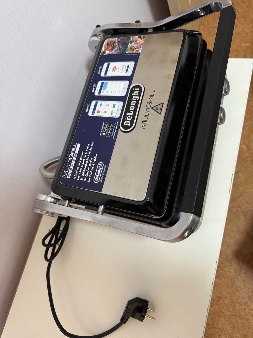 Гриль DeLonghi MultiGrill CGH1012D steak expert