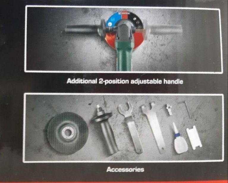 Flexde serviciu cu accesorii pentru tăiere uscată si șlefuire