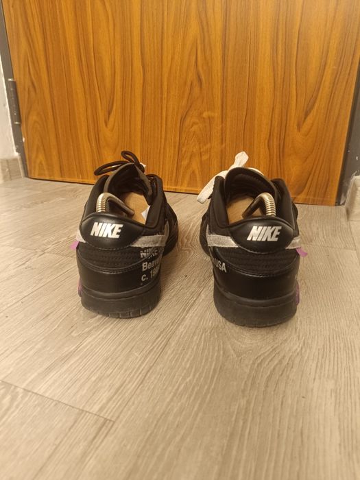 Vand nike dunk lot off white