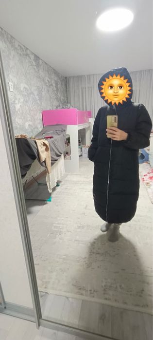 Зимний пуховик женский