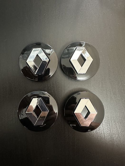 Set 4 capace jante aliaj Renault 57mm