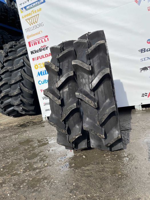 Cauciucuri cu camera 8.3-22 cu 10 pliuri pt tractor japonez KUBOTA