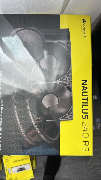 Cooler procesor Corsair NAUTILUS, 240mm, racire cu lichid, negru