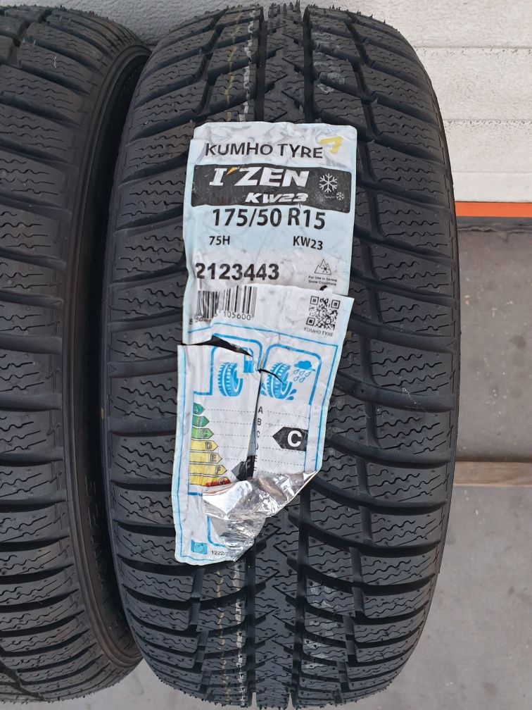 Нови зимни Гуми 2 броя KUMHO IZen KW23 175 50 R15