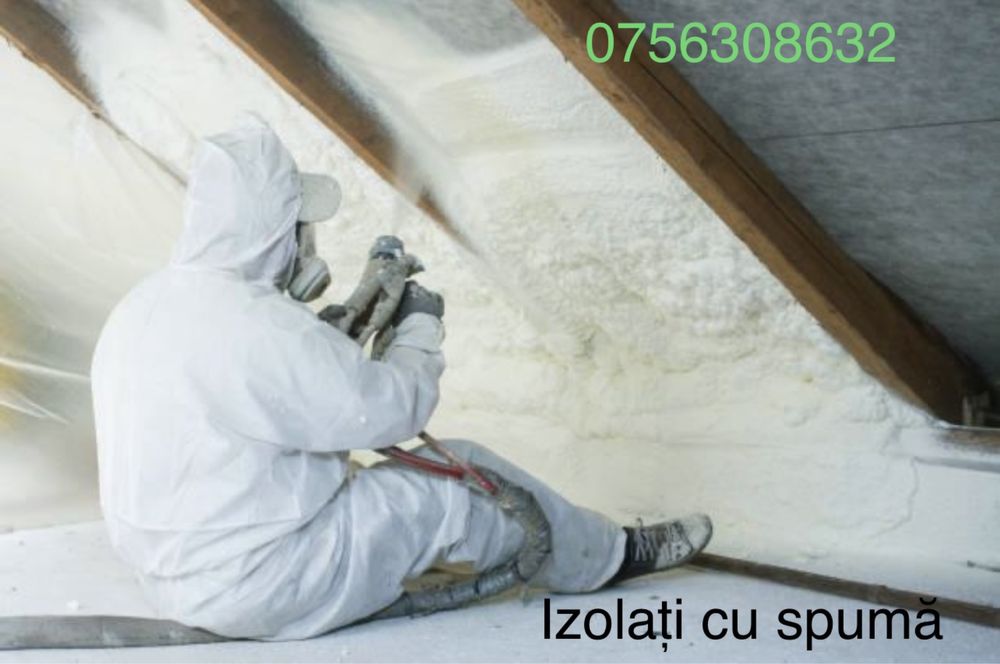 Izolații cu spuma poliuretanică