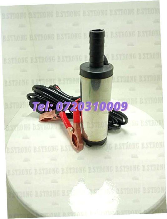 Pompa Electrica Pentru Combustibil 12v Cu Furtun Produs Nou