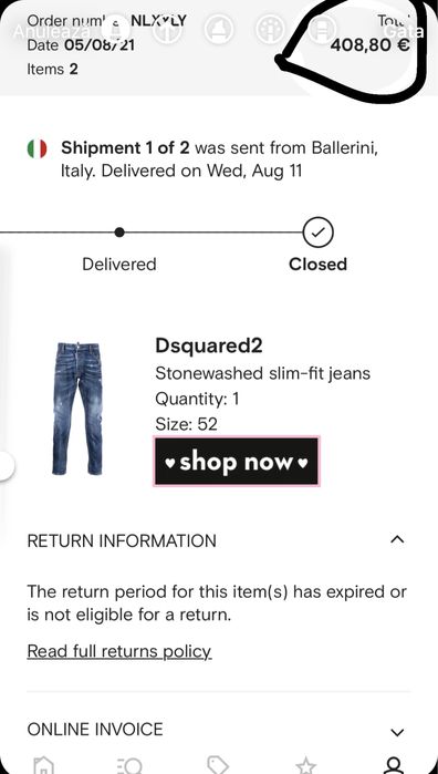 Blugi Jeans Dsquared2 Originali