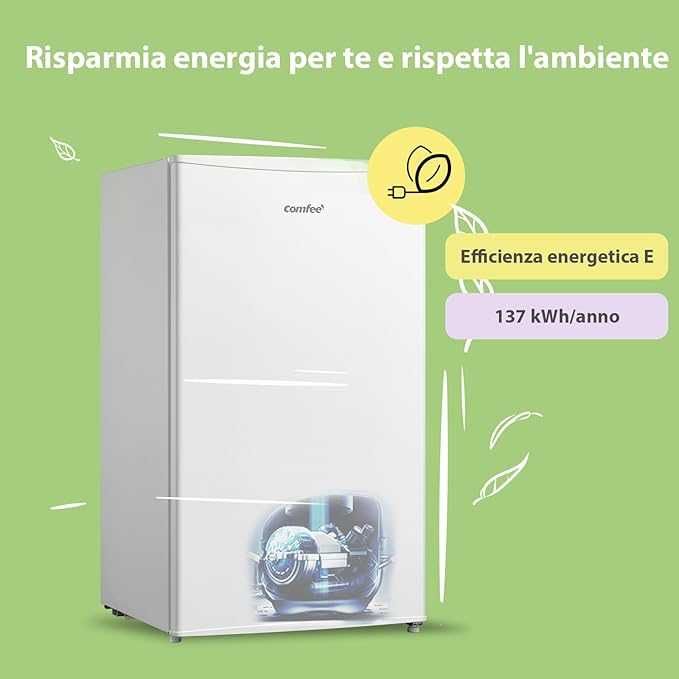 Хладилник Comfee Refrigirator 80L (RCD115WH2) с лек транспортен дефект