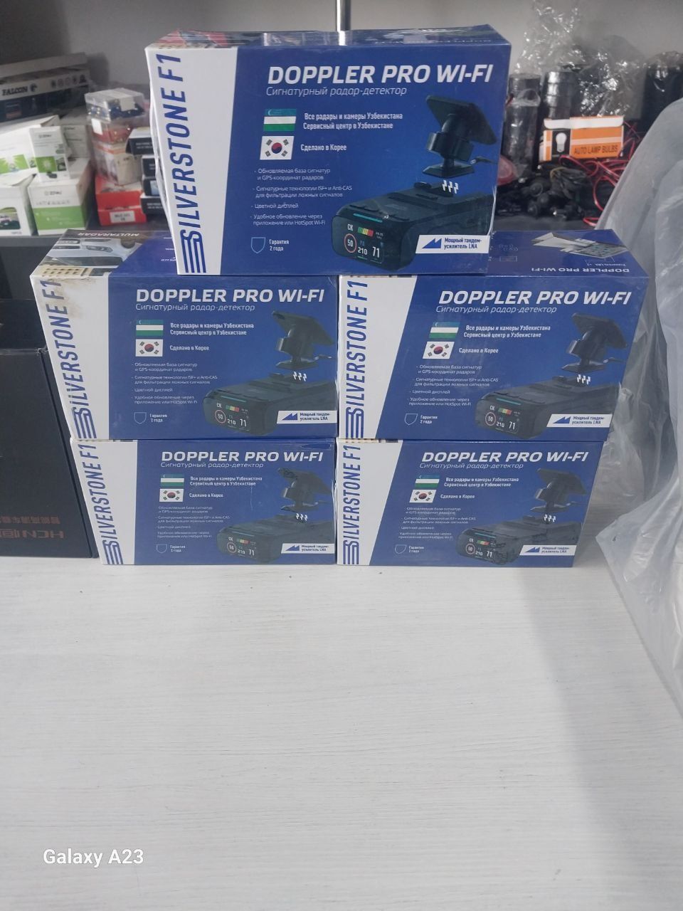 Радар-детектор SilverStone F1 DOPPLER PRO Wi-Fi[Neoline, Inspector)