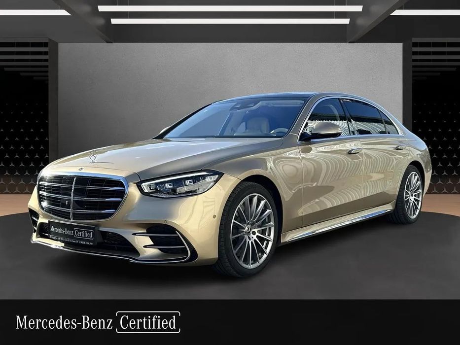 Mercedes-Benz S S 400d 4Matic Long AMG / Auriu Kalahari /Burmester 4D