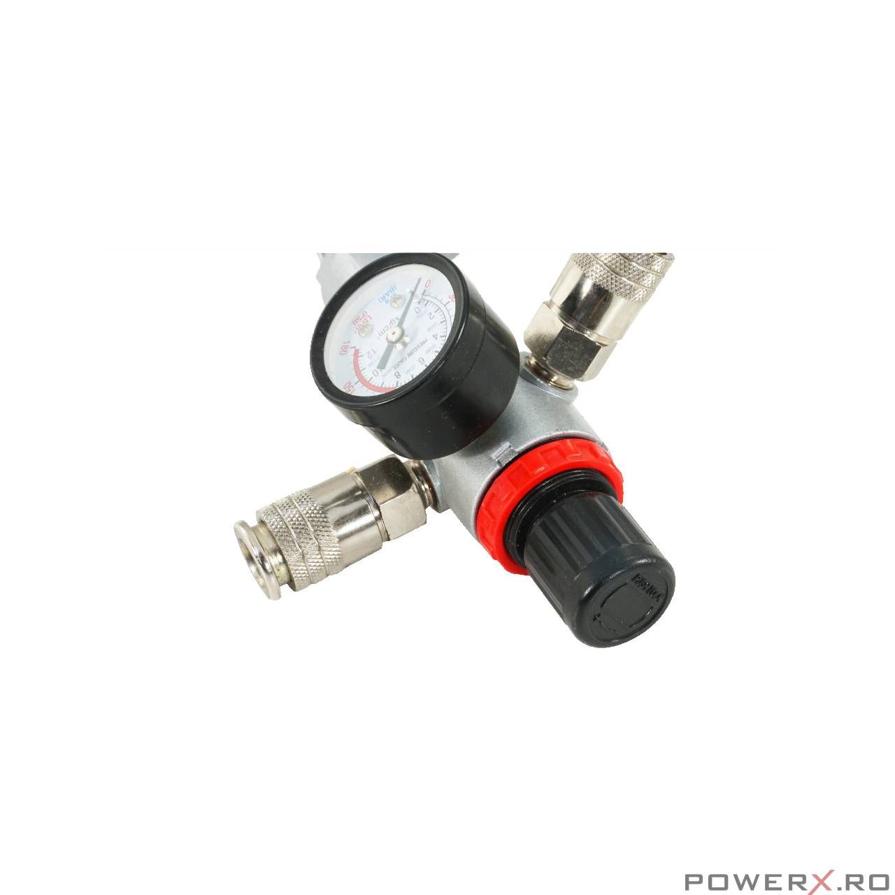 Regulator de presiune pentru compresor, 3/8 inch Verke