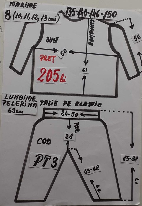 Costum Printul toamnei pentru copii