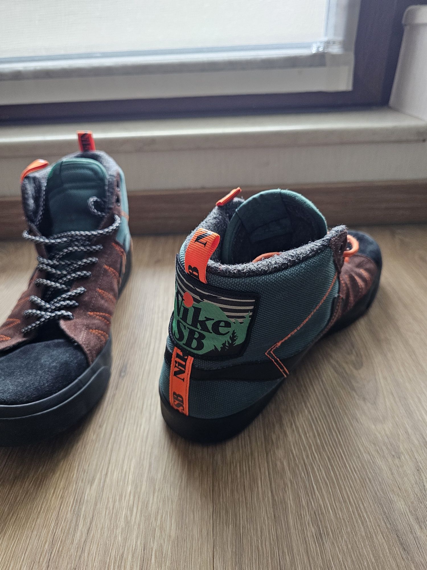 Nike SB Zoom Blazer Mid мъжки кецове 46 номер 
Noble Green