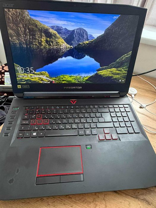 Acer predator G 793 + раница и мишка