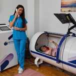 Camera hiperbara pentru cabinete de recuperare, fizioterapie, sportivi