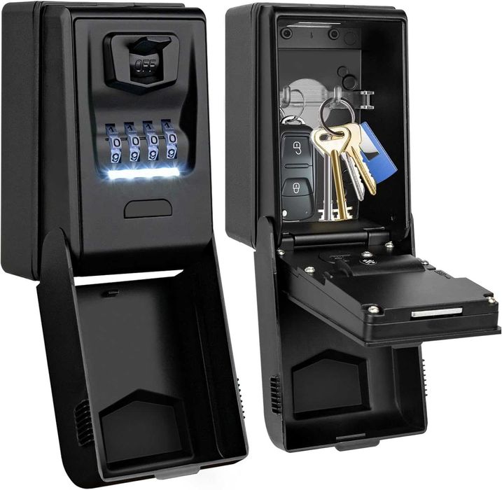 Cutie chei cu LED de perete, seif chei RBNB,PIN setabil, de la 200RON