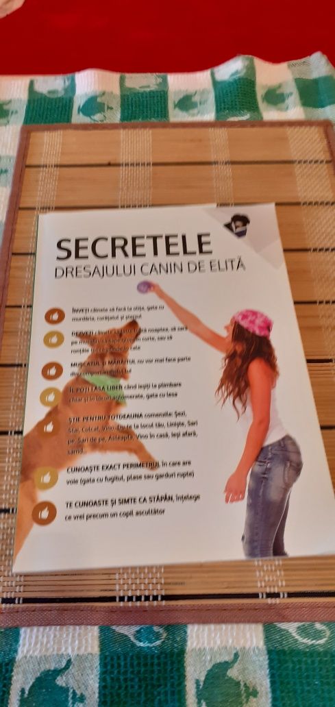 Cartea secretul dresajuli canin