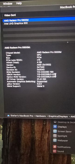 Продавам Macbook Pro 16 i9