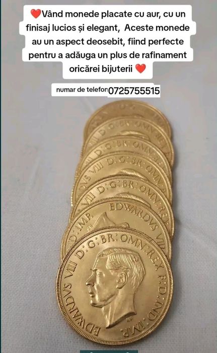 Bijuterii deosebite, placate cu aur 24k, perfecte pentru a completa or