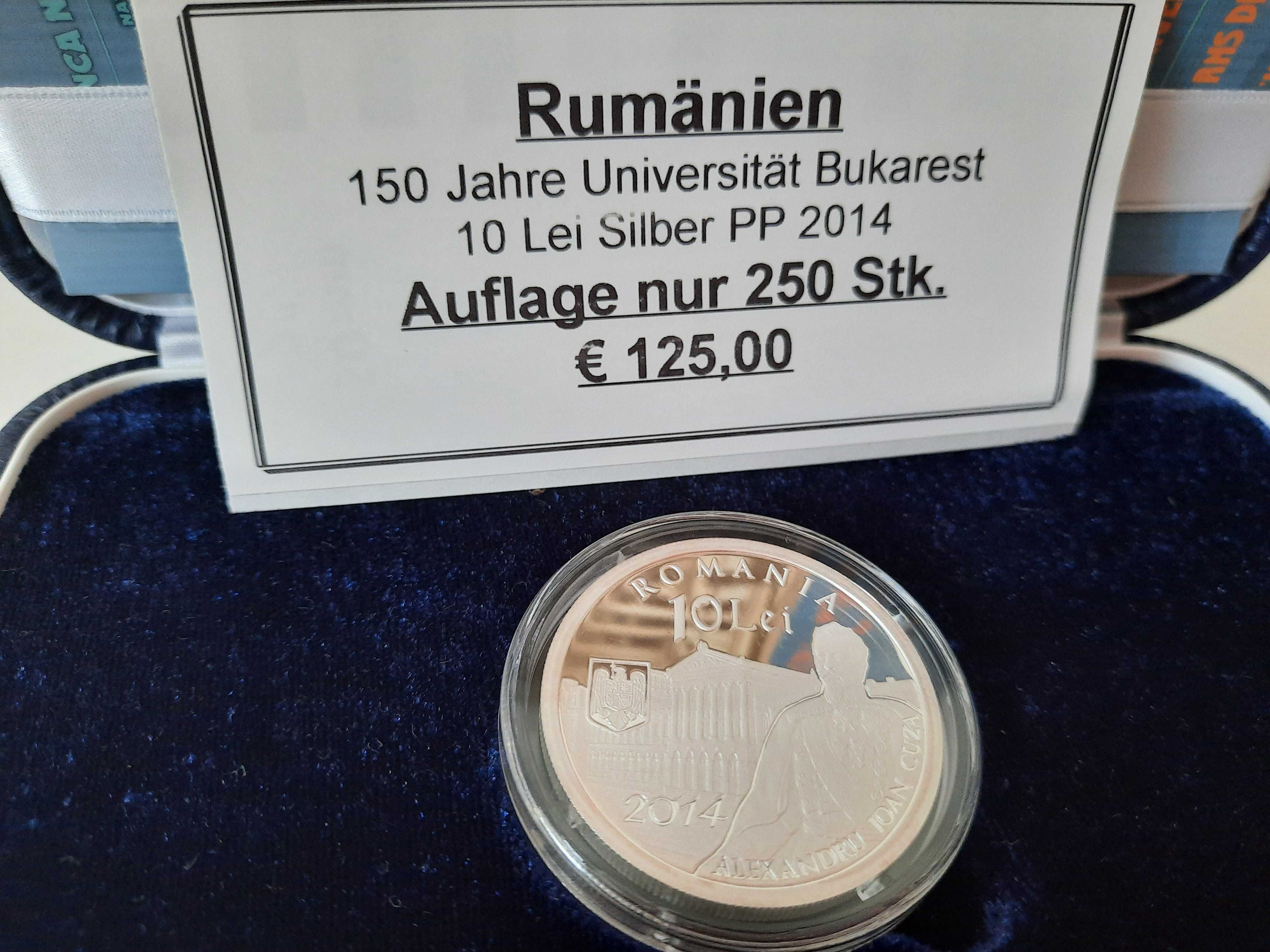 Moneda dedicata aniversarii 150 ani de la înființarea Universităţi