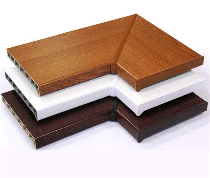 Подоконники белые/цветные, подоконники с доставкой, Подоконник ПВХ