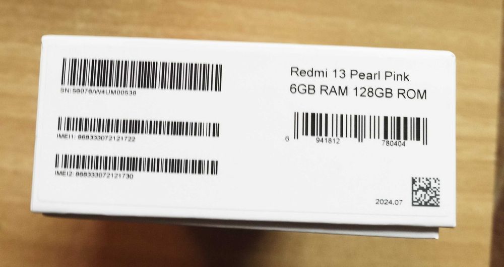 Redmi 13 Pink 2г. ГАРАНЦИЯ