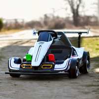 Kart electric copii 3-11 ani F1 Racing 500W 24V,R. Moi,Telecomanda Alb