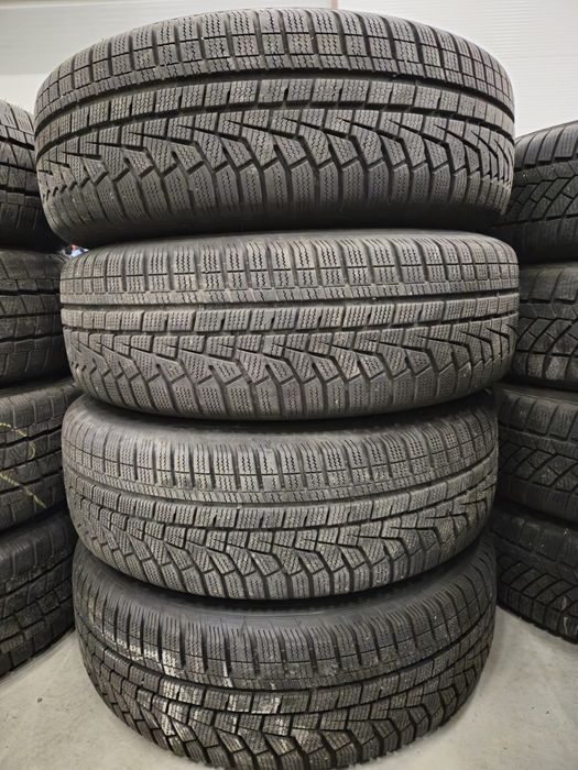 Jante otel 5x112 R17 Audi Q3 / anvelope iarna Hankook 215 65 17/capace