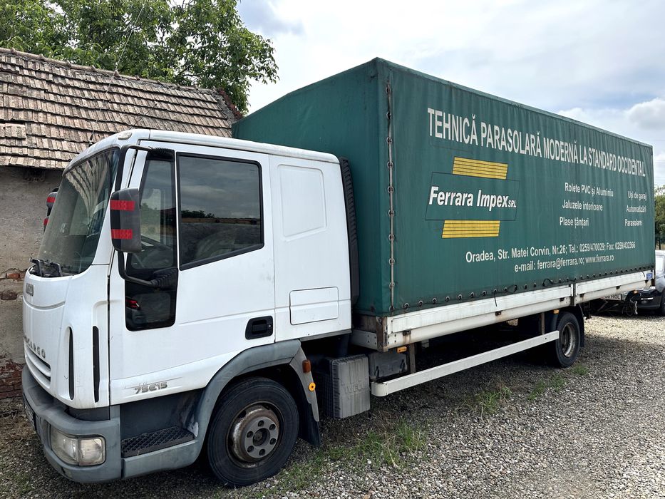 Vând Iveco Eurocargo prelată, an fabricație 2007.