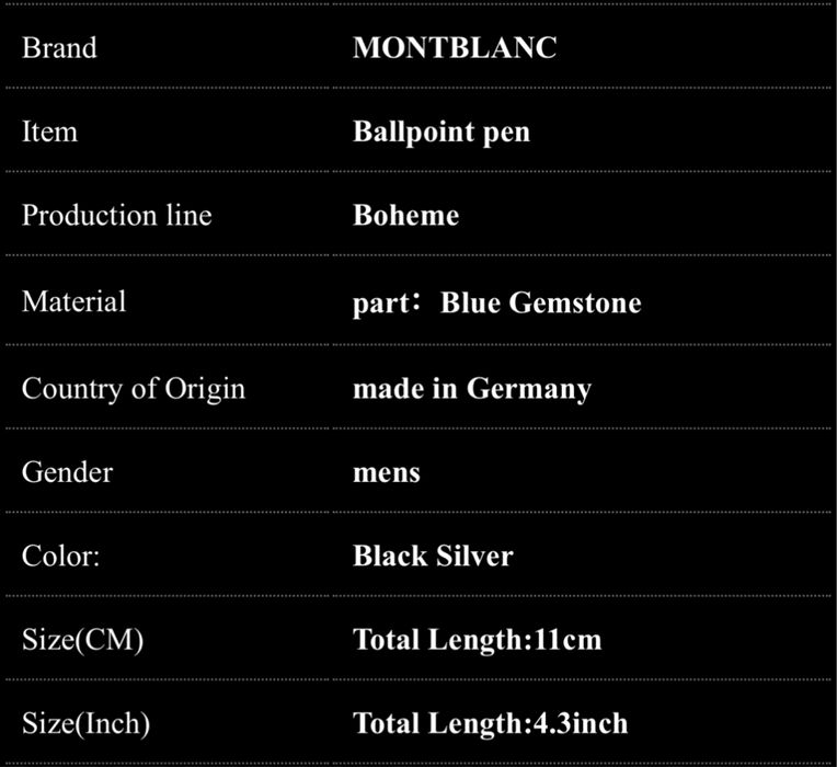 Pix Montblanc Boheme Bleu original