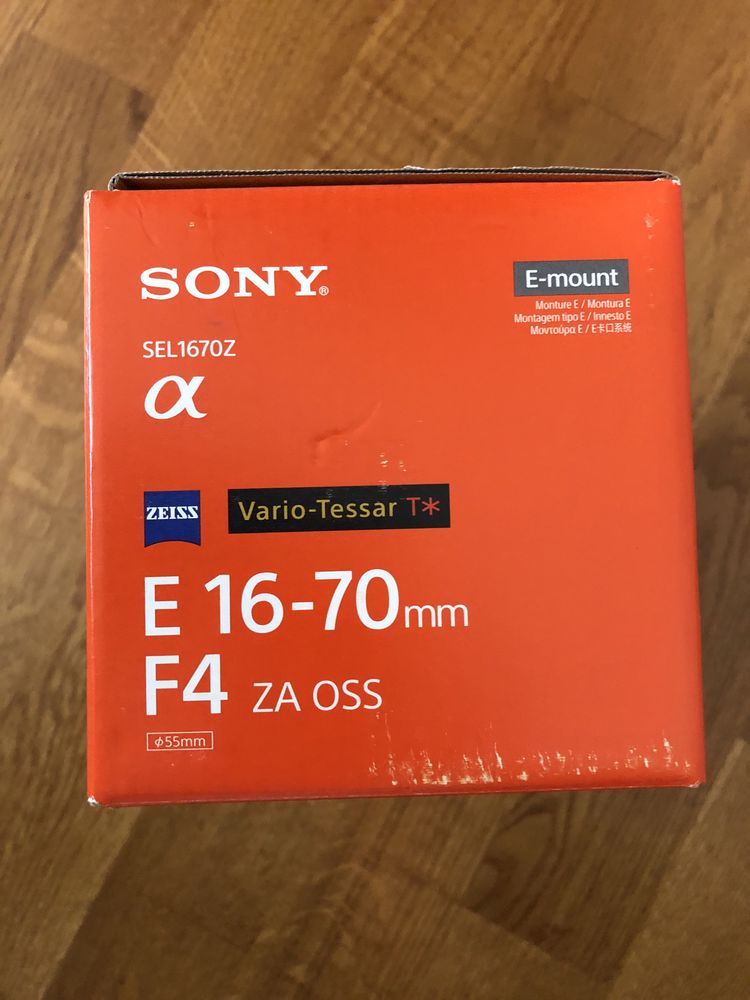 Sony 16-70mm F4 OSS Vario-Tessar T* Obiectiv Sony
