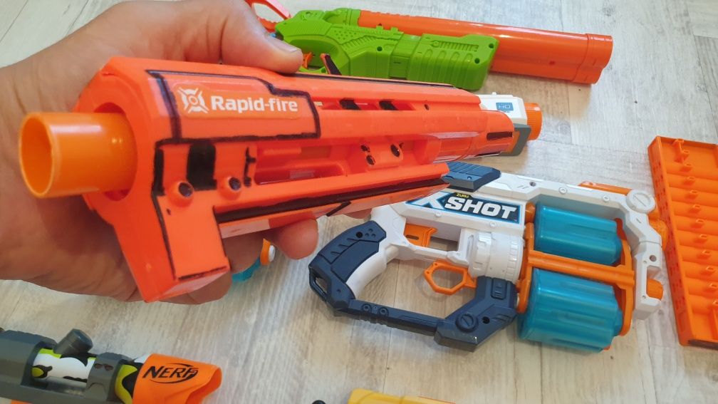 Arme ÷ Accesorii Nerf | X-Shot