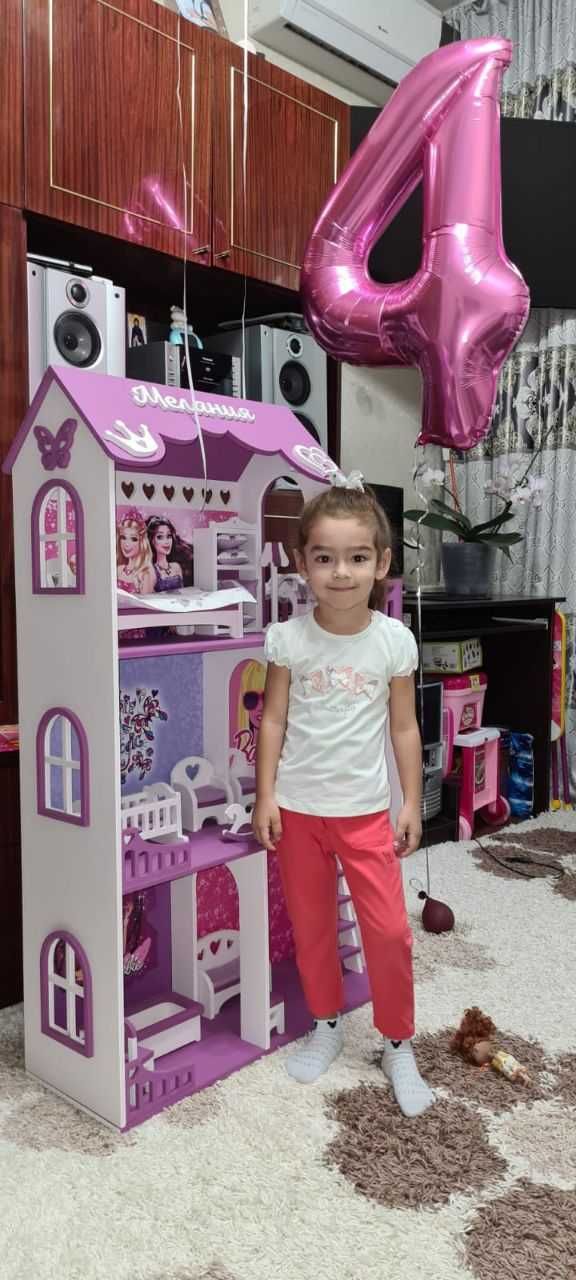 Кукольный домик для Барби ростом с ребенка!