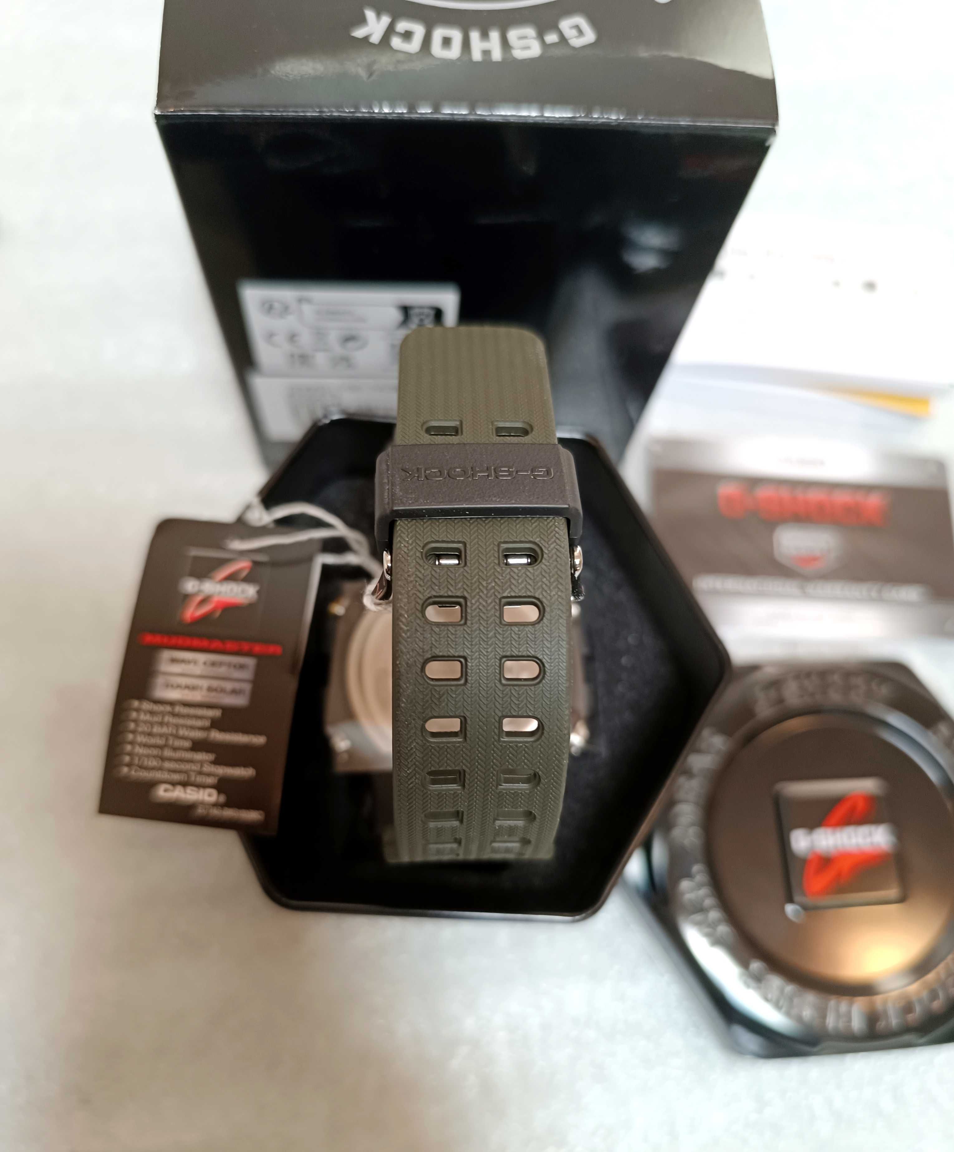 Нов Часовник Casio G-Shock Mudmaster GWG-100-1A3ER с Гаранция
