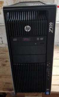 HP Z820 работна станция Dual Xeon E5-2640, 128GB RAM (8x16GB), 8x eSAS