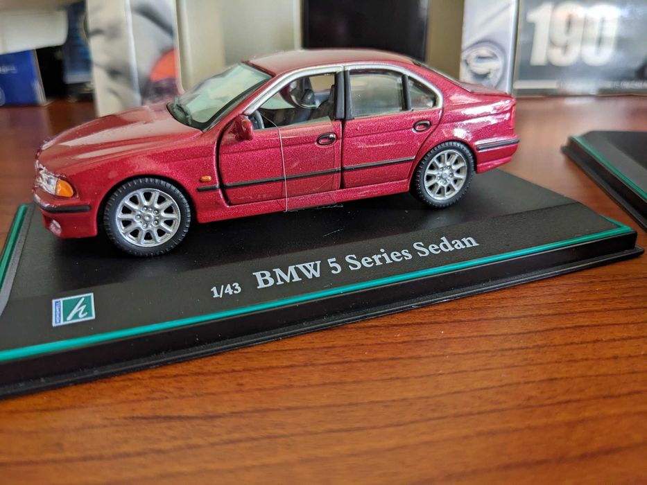 Модели BMW e39 и e46 в масштабе 1:43
