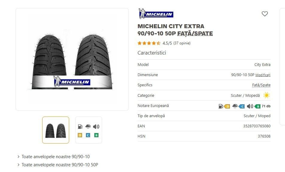 Scuter Daytona revo 50cm