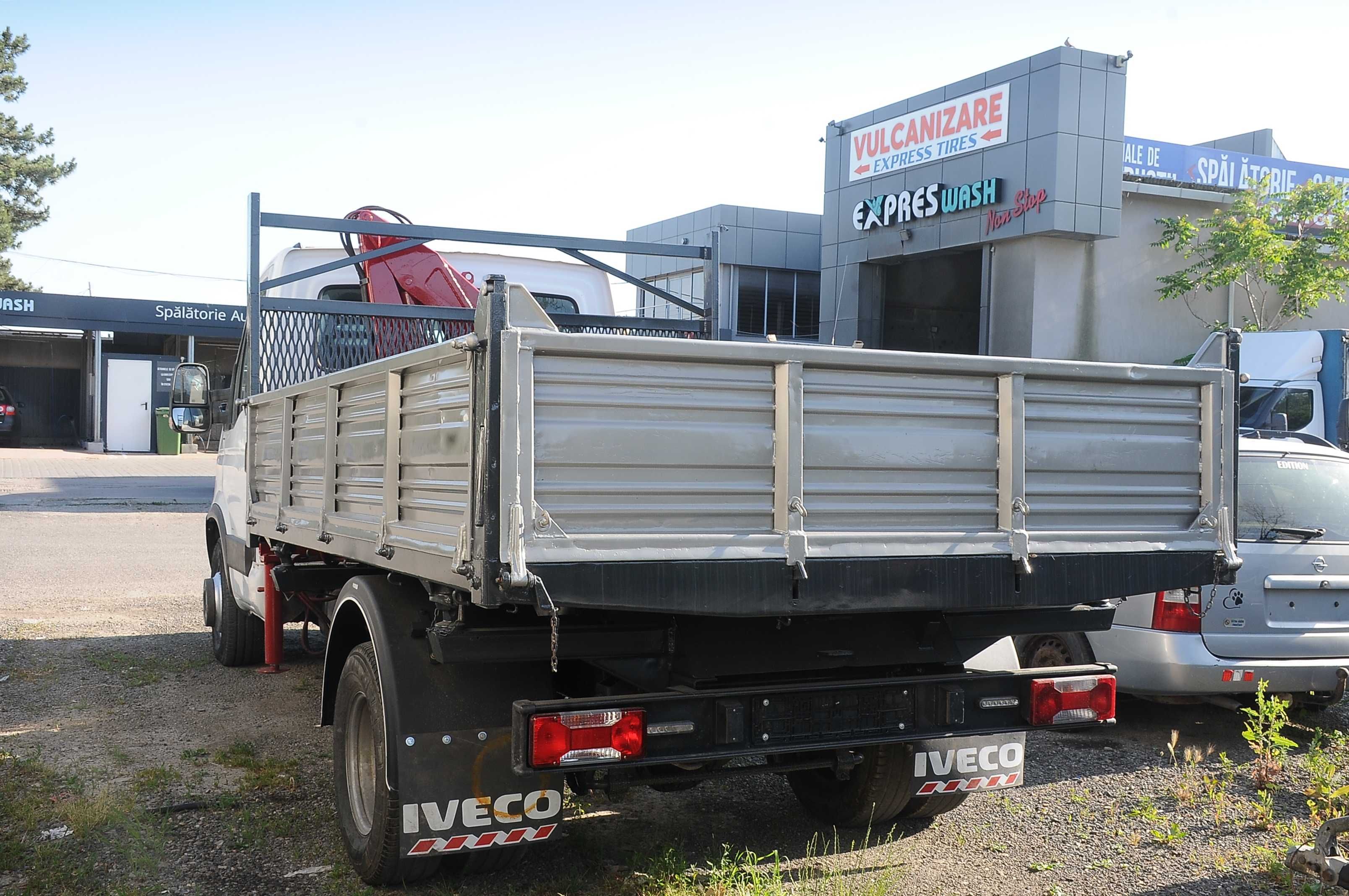 IVECO Daiy 65C15 Basculabil+Macara 2010 3.0HPi 150 CP cat. C Carte RAR
