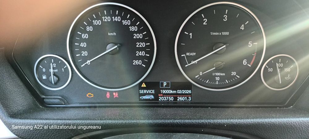 Bmw seria 3 f31 2.0d automata 2015 206.000 km