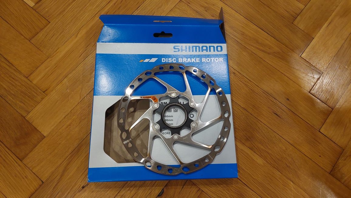 Нов Ротор Shimano 180mm CenterLock SM-RT64-M