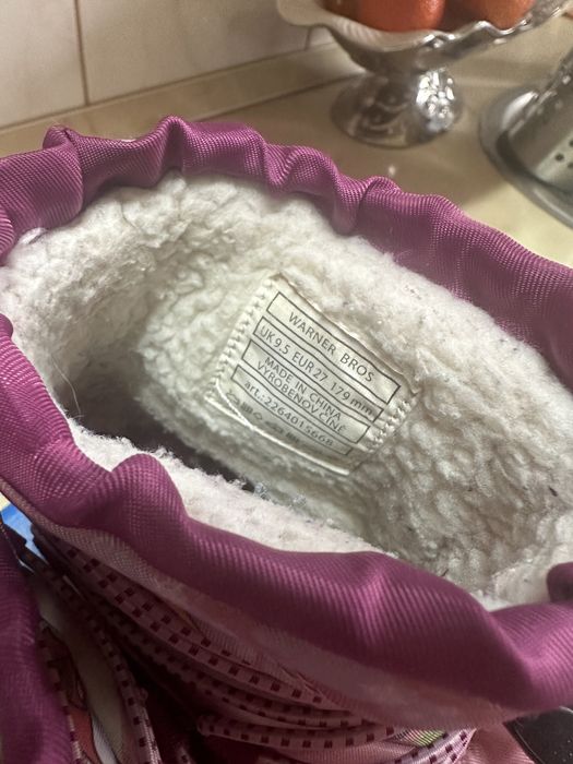 Cizme de iarnă Looney Toons - mărimea 27 - 17,9 cm