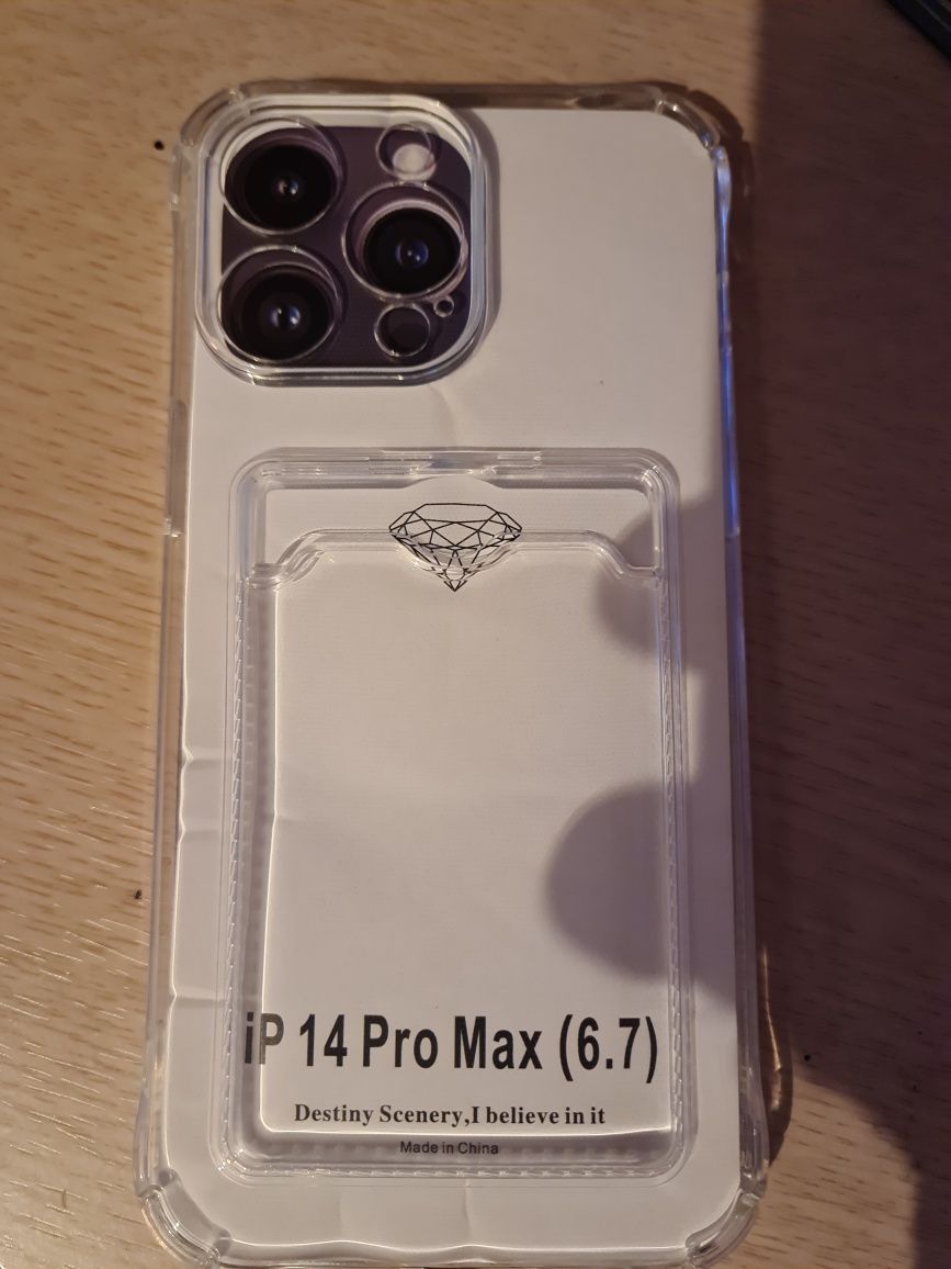 Carcasa iphone 14 pro max  clear