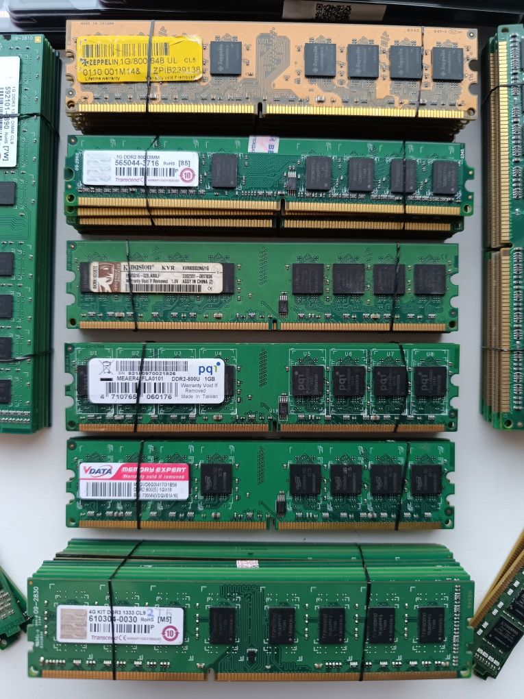 Оперативная память на пк компьютер. Ddr1,ddr2,ddr3,ddr4