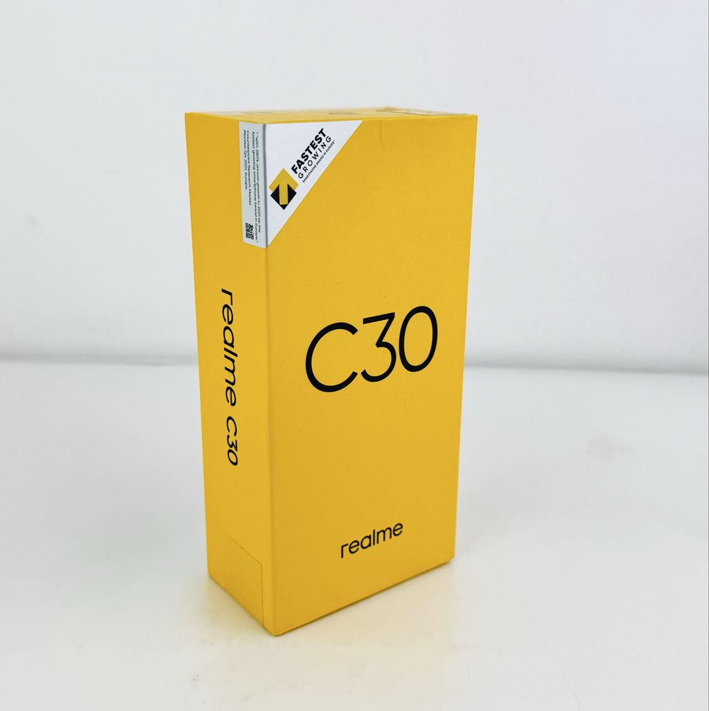 НОВ! Realme C30 32GB 3GB RAM Black 2г. Гаранция!