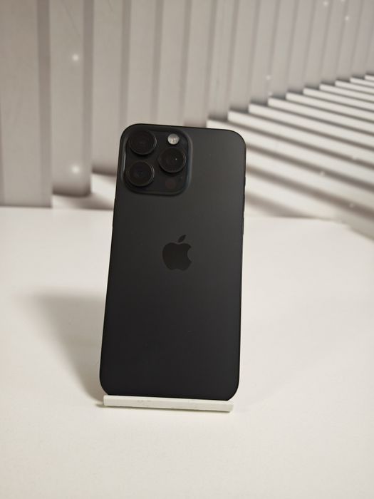 iPhone 15 Pro Max Black 256GB Impecabil totul original liber retea