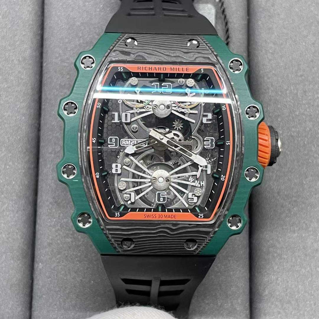 Richard Rm21-02 Torubillion Green-Orange